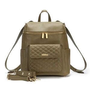 MONACO DIAPER BAG | OLIVE GREEN